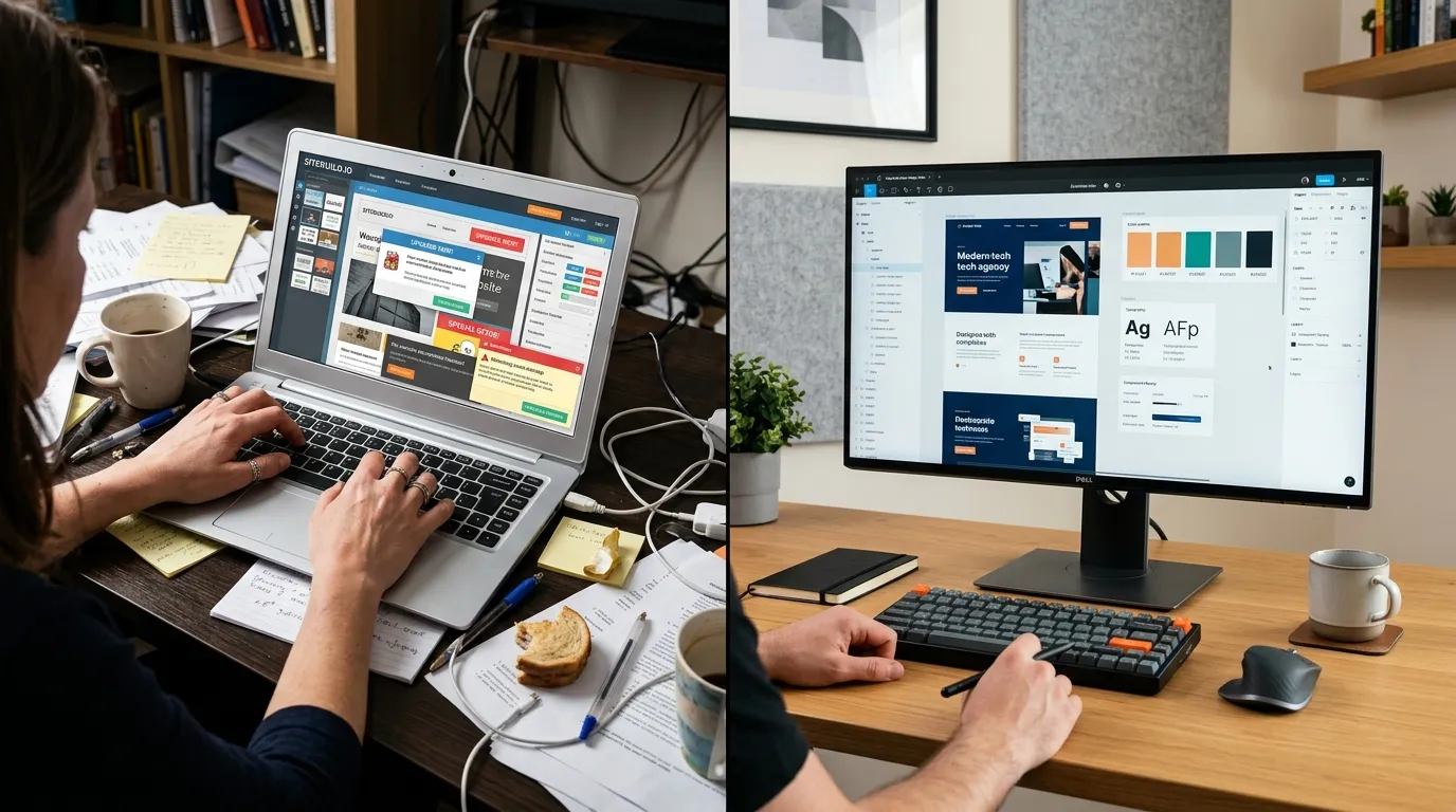 DIY Website Builder vs. Professional Agency: The Real Cost