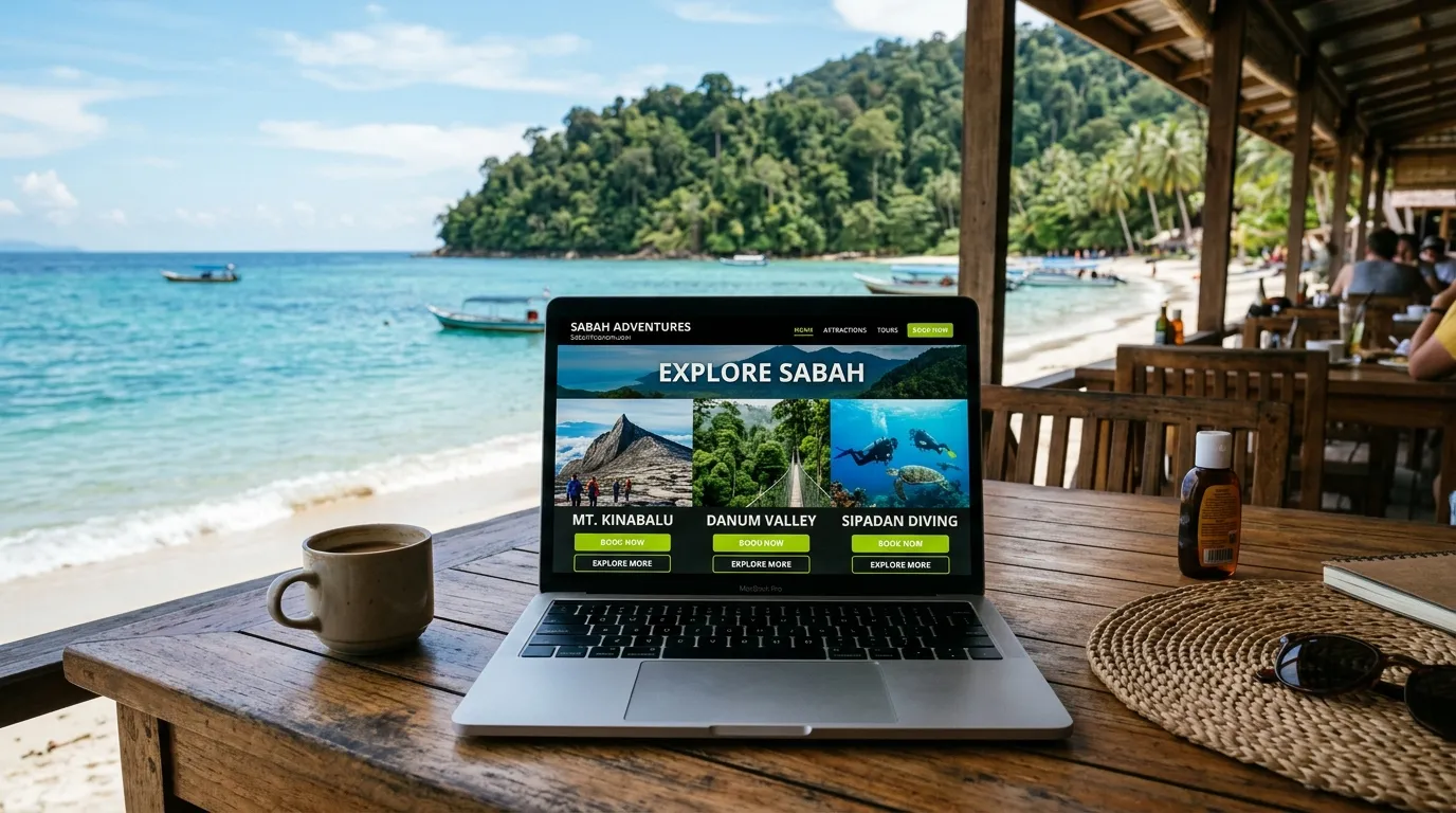 Tourism Website Design in Sabah: What Visitors Actually Want