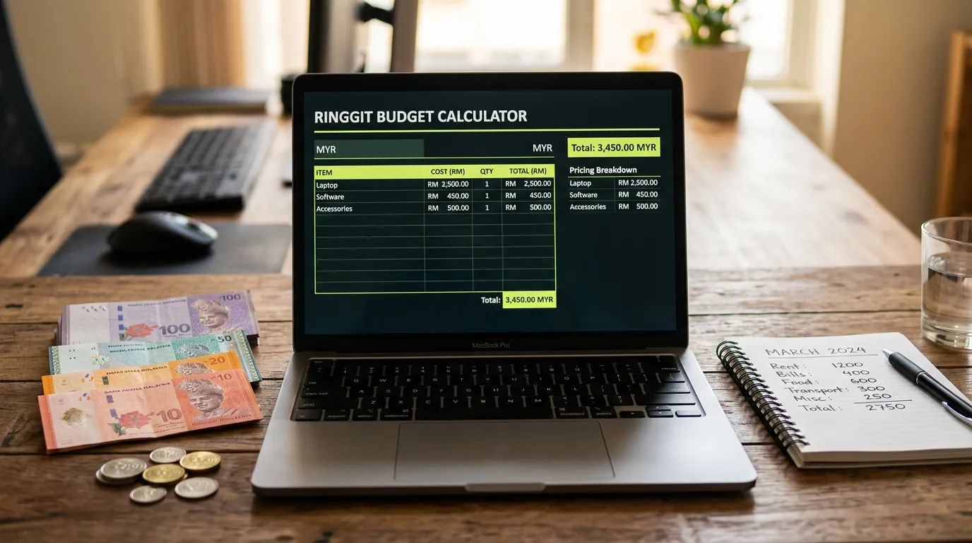 Website pricing tiers and cost breakdown for Malaysia