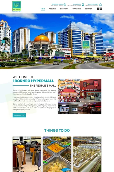 1Borneo website by Bingo Digital