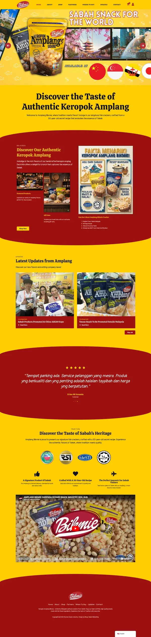 Bikmie website by Bingo Digital