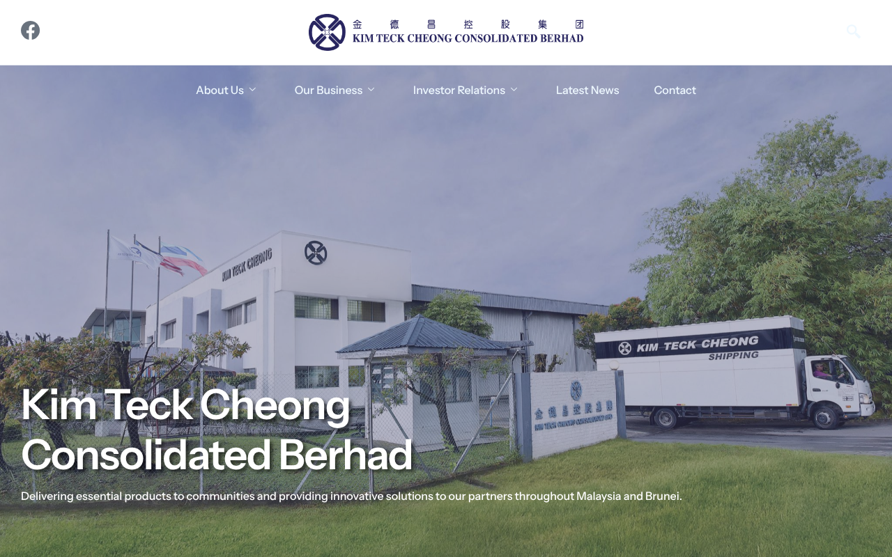Kim Teck Cheong website built by Bingo Web Design