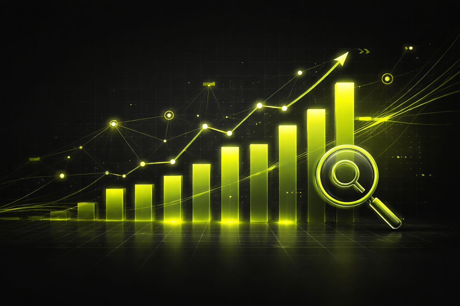 SEO data visualization and ranking growth